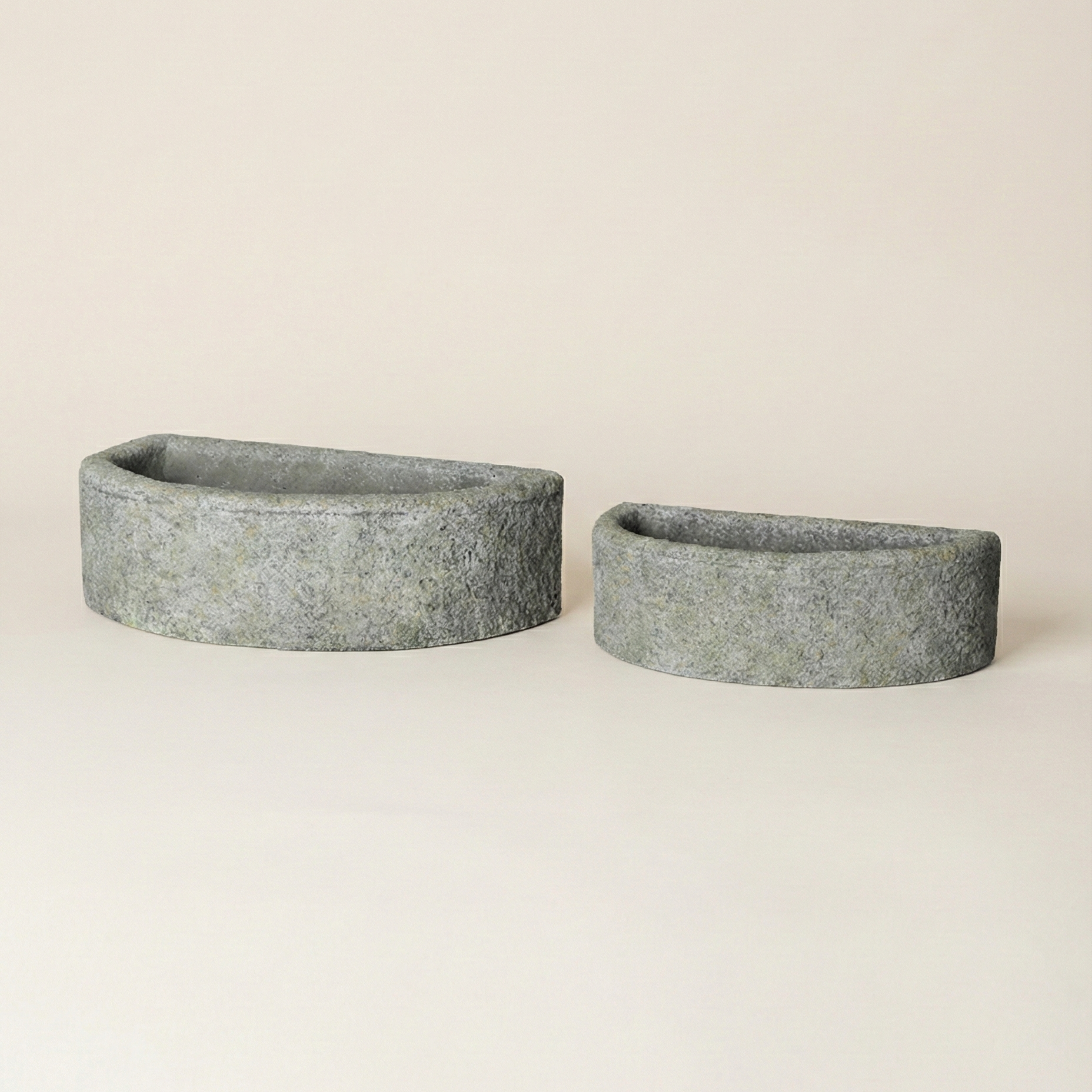 Matte White Stoneware Bowl Set