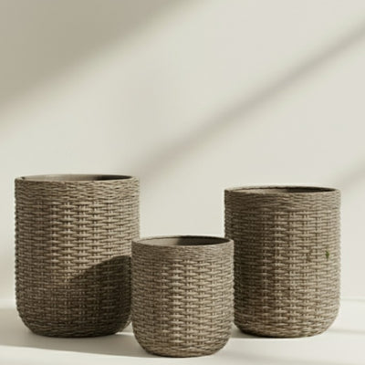 Handwoven Natural Rattan Luxury Basket